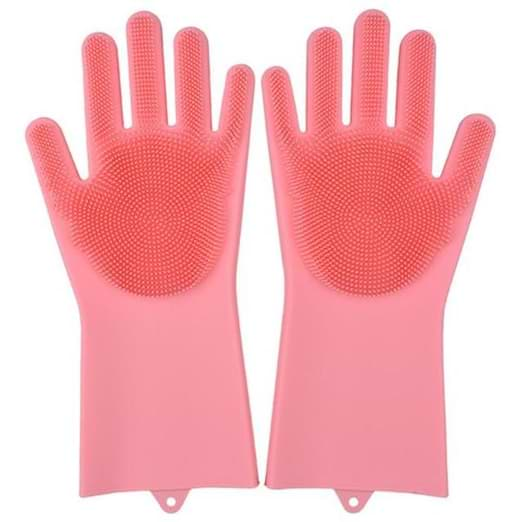 Biodegradable washing fashion up gloves