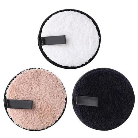 3 pieces of the makeup cloth remover pads