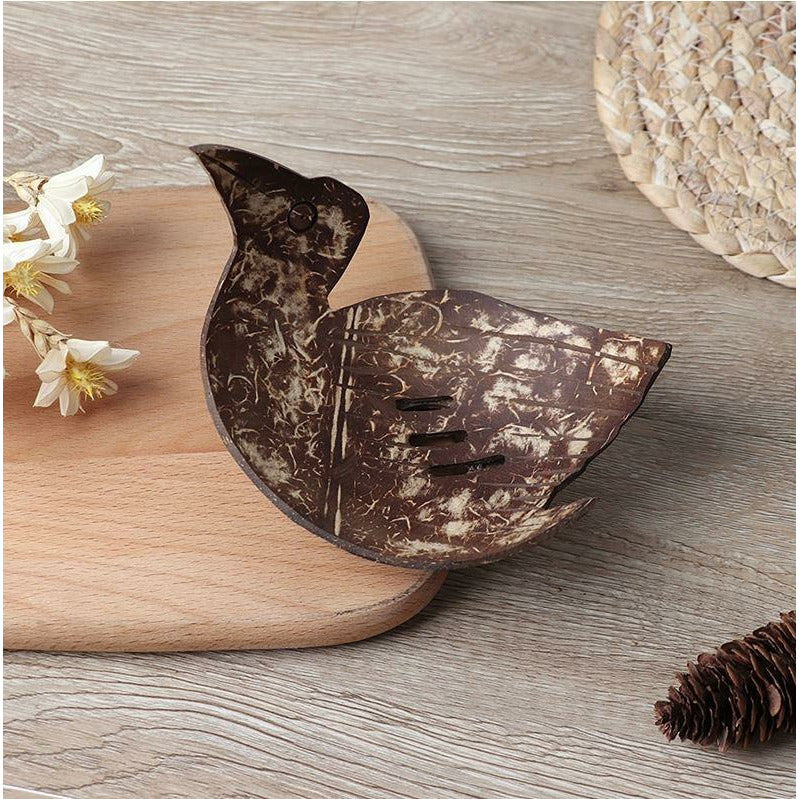 Coconut Shell Soap Dishes